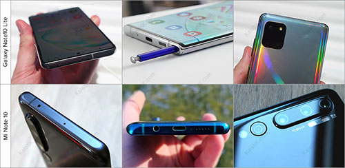 طراحي وكيفيت ساخت گوشي گلكسي Note10 و موبايل Galaxy Note10 Plus 