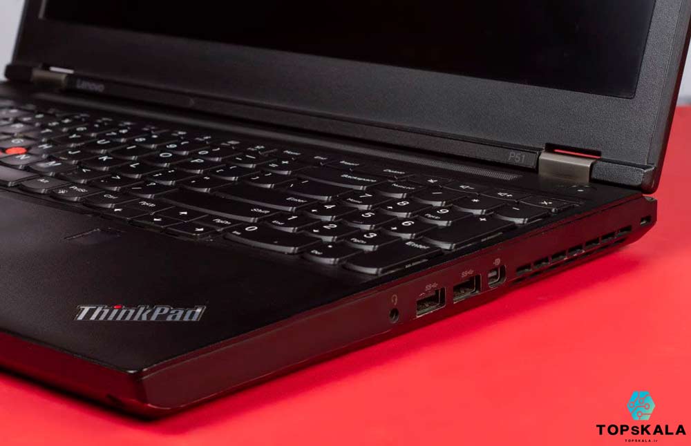 لپ تاپ استوک لنوو مدل LENOVO P51 WorkStation - پردازنده Intel Core i7 7820HQ با گرافیک Nvidia Quadro m2200