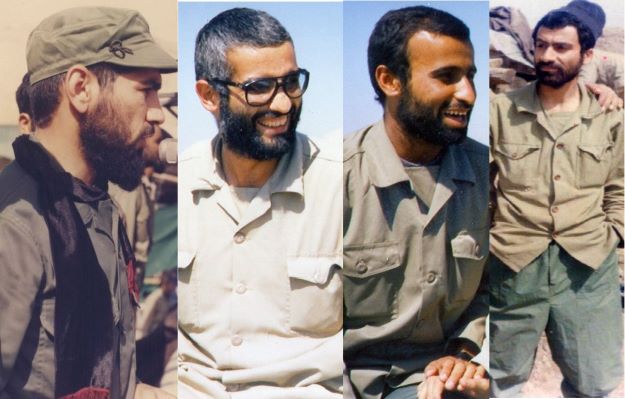 فرماندهان میدانی تیپ ضدزره 201 ائمه ع در شلمچه کربلای 5