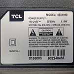 49S4910 | تی سی ال | مین برد | بکلایت | تعمیر