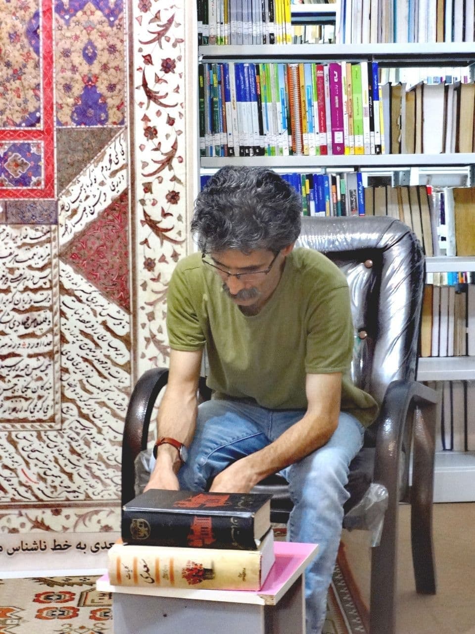 بزرگداشت سعدی بهمن صباغ زاده