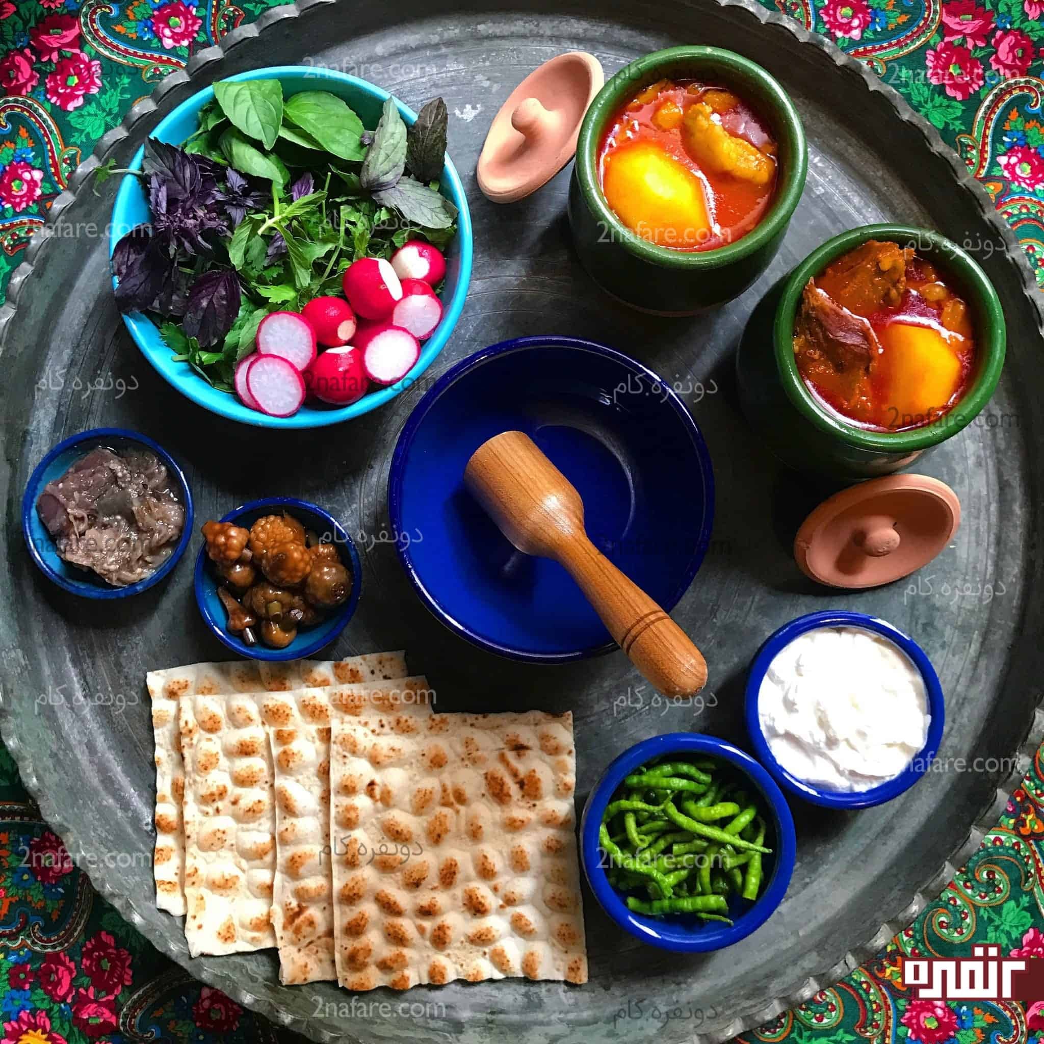 طرز تهیه آبگوشت نذری خوانسار 