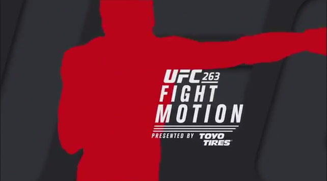 مبارزات به صورت اهسته شده: UFC 263:Fight Motion-در 3 کیفیت