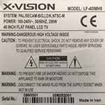 LF-40IMH8 | ایکس ویژن | تعمیرات | گارانتی