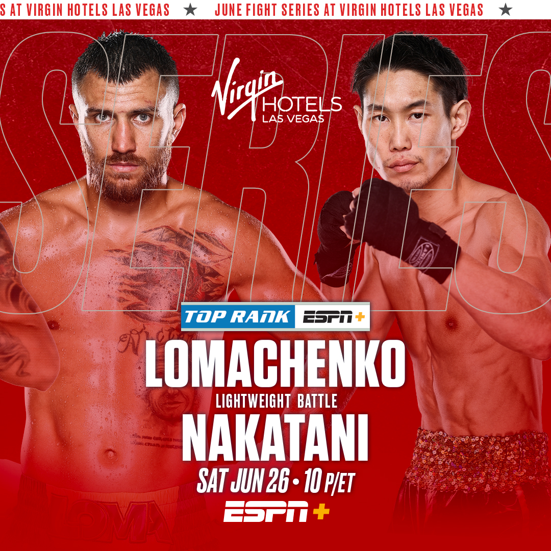 دانلود مبارزه بوکس : Vasyl Lomachenko vs  Masayoshi Nakatani