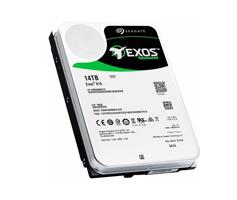 هارد دیسک اینترنال سیگیت ST14000NM001G Exos X16 ظرفیت 14 ترابایت
