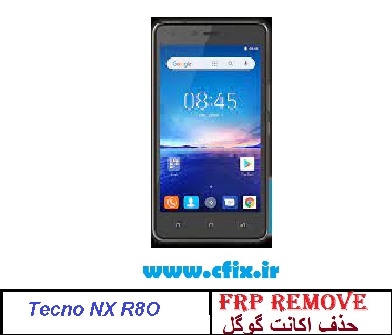 حذف اکانت گوگل تکنو FRP Tecno NX R8O