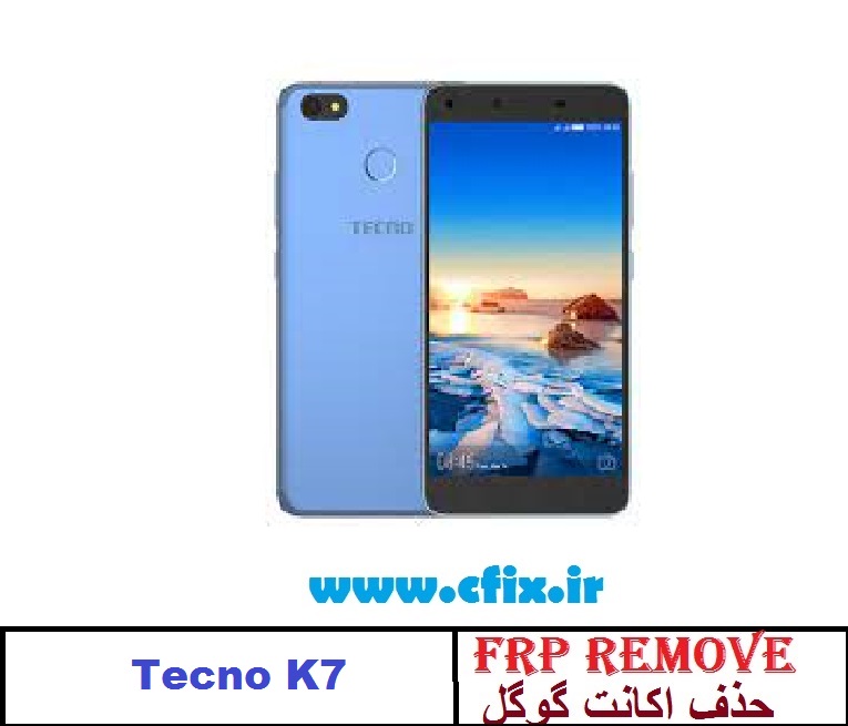 حذف اکانت گوگل تکنو FRP Tecno K7