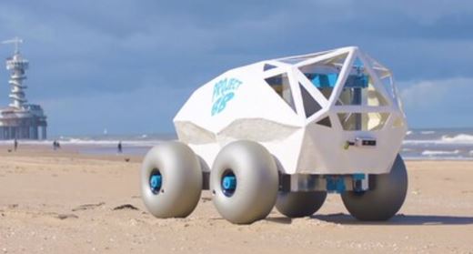 ربات بچ بوت BeachBot برای پاکسازی سواحل