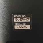 KDL-55W800C | سونی | تعمیرات | مرکزی