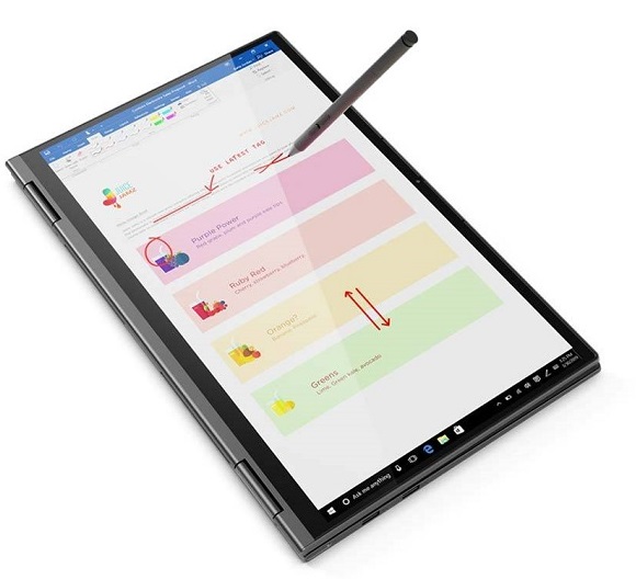 لپ تاپ لمسی 15 اینچ لنوو Yoga C740-A