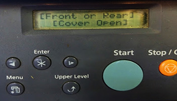 پیام COVER OPEN در پرینتر سامسونگ