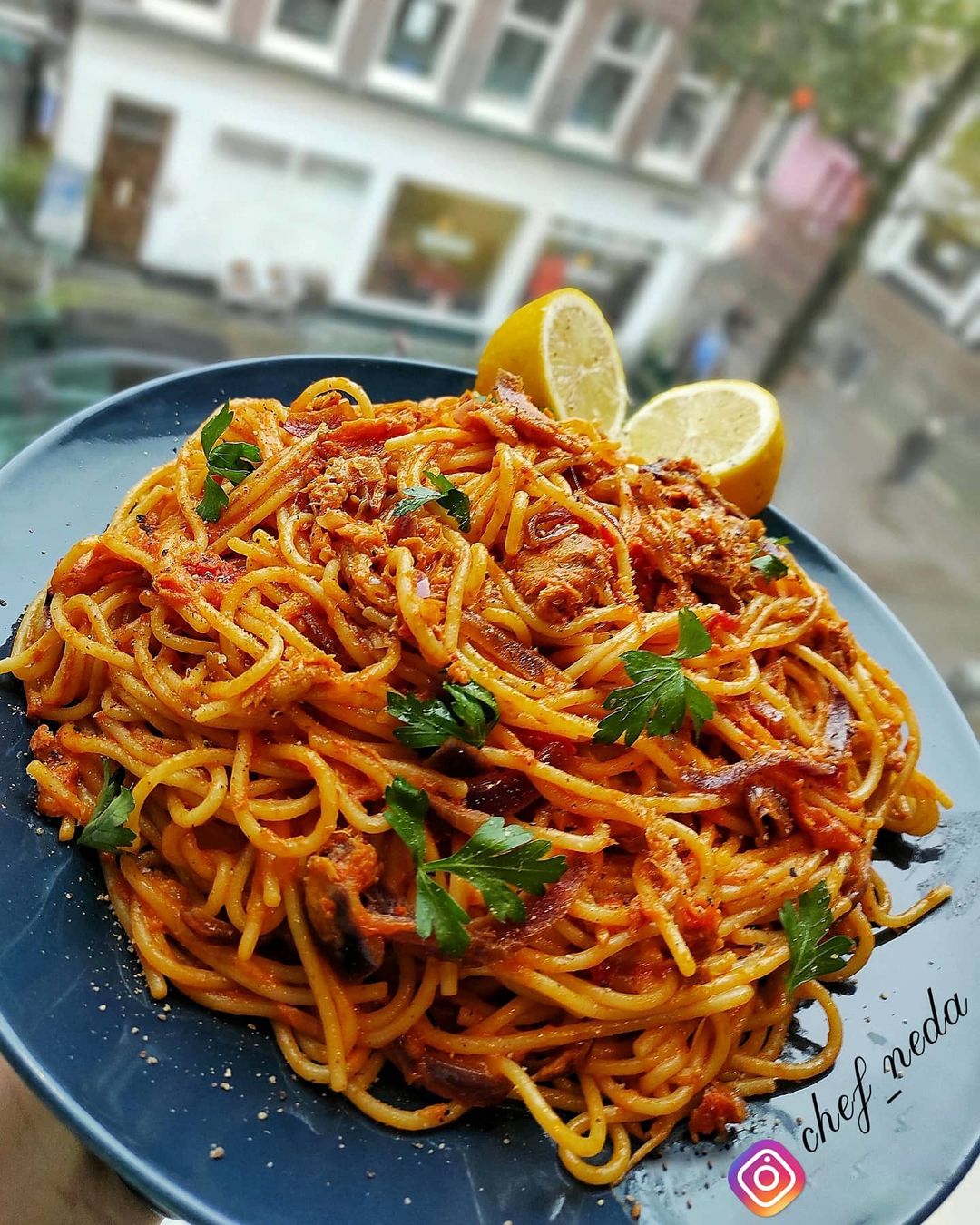 اسپاگتی تن ماهی