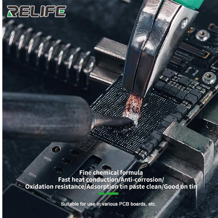 سیم قلع کش حلزونی RELIFE مدل RL-3520 اورجینال با کیفیت عالی