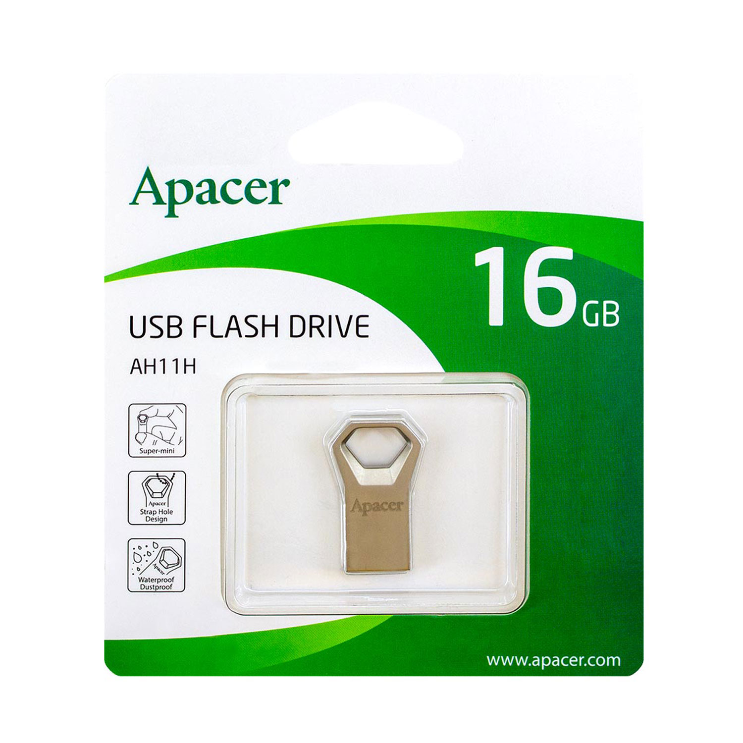 Apacer AH11H USB 2.0 Flash Memory 16GB